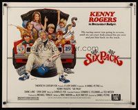 2c373 SIX PACK 1/2sh '82 great art of Kenny Rogers & his young car racing crew