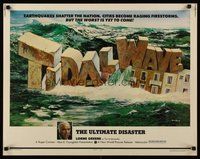 2c440 TIDAL WAVE 1/2sh '75 artwork of the ultimate disaster in Tokyo by John Solie!