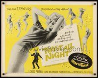 2c463 TWIST ALL NIGHT 1/2sh '62 Louis Prima, great images of sexy dancing June Wilkinson!