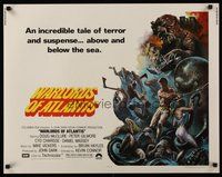 2c494 WARLORDS OF ATLANTIS 1/2sh '78 really cool fantasy artwork with monsters by Joseph Smith!