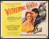 2c524 WUTHERING HEIGHTS 1/2sh R55 Laurence Olivier is torn with desire for Merle Oberon!