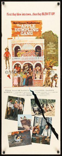 2d029 APPLE DUMPLING GANG insert '75 Disney, Don Knotts in the motion picture of profound nonsense!