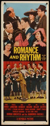 2d192 HIT PARADE OF 1941 insert R53 Frances Langford & Kenny Baker, Romance & Rhythm!