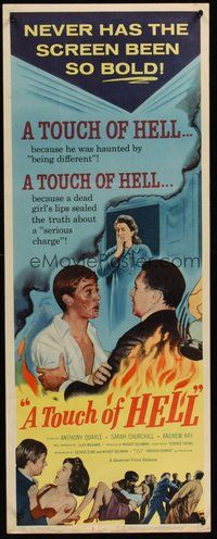 2d494 SERIOUS CHARGE insert '60 Terence Young, Anthony Quayle, church molestation drama!