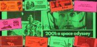 2e056 LOT OF 25 MINI PAPER BANNERS '70s 2001, Exorcist, Magnum Force, Butch Cassidy & more!