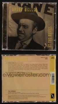 2e326 ORSON WELLES AT THE MOVIES CD '96 Citizen Kane & Magnificent Ambersons score by Tony Bremner!