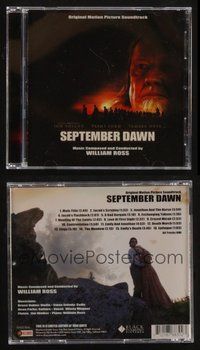 2e327 SEPTEMBER DAWN limited edition soundtrack CD '07 original score by William Ross!