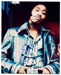 2e255 EDDIE GRIFFIN signed color 8x10 REPRO still '03 great close up from Undercover Brother!