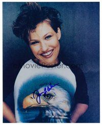 2e268 JOEY LAUREN ADAMS signed color 8x10 REPRO still '00s smiling portrait of the sexy star!