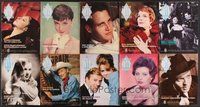 2e053 LOT OF 106 AMERICAN MOVIE CLASSICS MAGAZINES '92-01 full-color articles on the best stars!