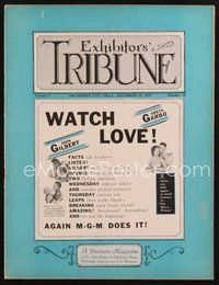 2e098 EXHIBITORS TRIBUNE exhibitor magazine December 10, 1927 watch Gilbert & Garbo in Love!