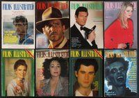 2e049 LOT OF 62 FILMS ILLUSTRATED MAGAZINES '76-82 the top stars of the late 1970s + classics!