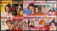2e043 LOT OF 55 MOVIE LIFE MAGAZINES '62-66 all the top stars of the early to mid 1960s!