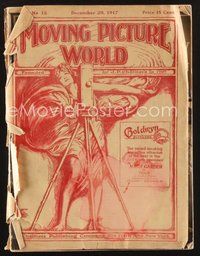 2e084 MOVING PICTURE WORLD exhibitor magazine December 29, 1917 Fatty Arbuckle, Mabel Nourmand