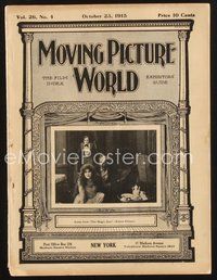 2e076 MOVING PICTURE WORLD exhibitor magazine Oct 23, 1915 theaters are warned about fake Chaplins!