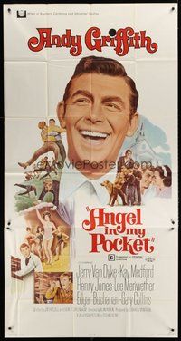 2f376 ANGEL IN MY POCKET 3sh '69 ex-Marine-turned-preacher Andy Griffith, Jerry Van Dyke