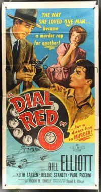 2f464 DIAL RED O 3sh '55 the way she loved one man became a murder rap for another!