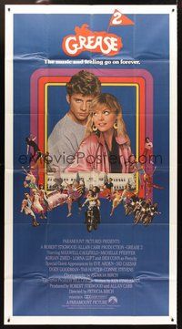 2f520 GREASE 2 int'l 3sh '82 Michelle Pfeiffer in her first starring role, Maxwell Caulfield