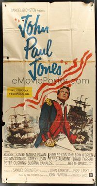 2f569 JOHN PAUL JONES 3sh '59 the adventures that will live forever in America's Naval history!