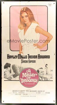 2f631 MATTER OF INNOCENCE int'l 3sh '68 Hayley Mills w/ makeup isn't the girl you thought you knew!