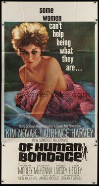 2f657 OF HUMAN BONDAGE 3sh '64 super sexy Kim Novak can't help being what she is!