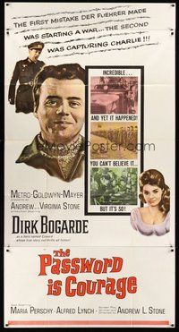 2f679 PASSWORD IS COURAGE 3sh '63 Dirk Bogarde in an English version of The Great Escape!