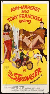 2f779 SWINGER 3sh '66 super sexy Ann-Margret, Tony Franciosa, the bunniest picture of the year!