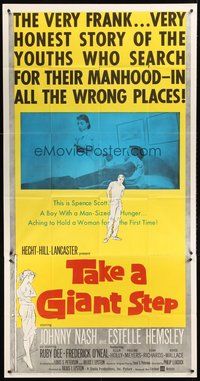 2f782 TAKE A GIANT STEP 3sh '60 Ruby Dee, youths who search for their manhood in the wrong places!