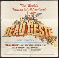 2f243 BEAU GESTE 6sh '66 Guy Stockwell, Leslie Nielsen, McClure, the world's immortal adventure!