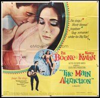 2f288 MAIN ATTRACTION 6sh '62 Pat Boone plays guitar for sexy Nancy Kwan + romantic close up!