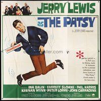 2f303 PATSY 6sh '64 wacky image of star & director Jerry Lewis hanging from strings like a puppet!