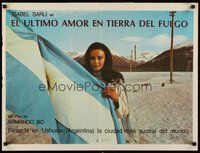 2f227 EL ULTIMO AMOR EN TIERRA DEL DUEGO Argentinean 21x29 '79 Armando Bo directed, Isabel Sarli!