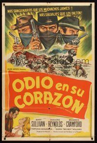 2f033 BAD MEN OF TOMBSTONE Argentinean '48 deadlier than the James boys & wilder than the Daltons!