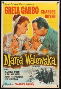 2f059 CONQUEST Argentinean R40s Greta Garbo as Marie Walewska, Charles Boyer as Napoleon!