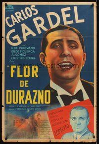 2f080 PEACH BLOSSOM Argentinean R30s Argentinean silent starring Carlos Gardel, Flor De Durazno
