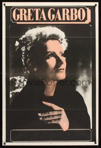 2f097 GRETA GARBO stock Argentinean '50s wonderful portrait image of great actress!