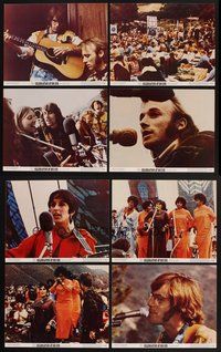 2g204 CELEBRATION AT BIG SUR 8 color 11x14 stills '71 Joan Baez, Crosby, Stills, Nash & Young!