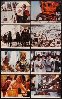 2g384 FOUR MUSKETEERS 8 color 11x14 stills '75 Raquel Welch, Oliver Reed, Chamberlain, Michael York