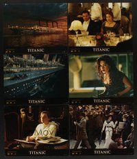 2g007 TITANIC 10 color 11x14 stills '97 Leonardo DiCaprio, Kate Winslet, directed by James Cameron!