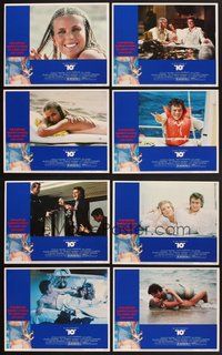 2g013 '10' 8 LCs '79 Blake Edwards, Dudley Moore, Julie Andrews, sexy Bo Derek!