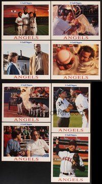 2g062 ANGELS IN THE OUTFIELD 8 int'l LCs '94 Disney, Christopher Lloyd, Danny Glover, baseball!