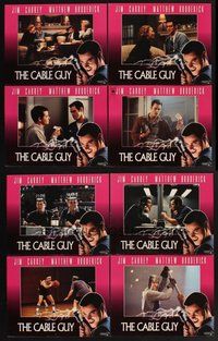 2g182 CABLE GUY 8 LCs '96 Jim Carrey, Matthew Broderick, directed by Ben Stiller!