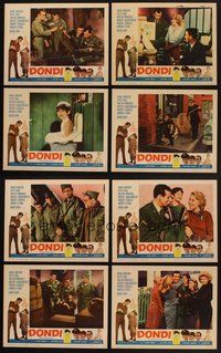 2g307 DONDI 8 LCs '61 David Janssen, Walter Winchell, tale of the kid who captured the army!