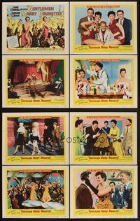 2g412 GENTLEMEN MARRY BRUNETTES 8 LCs '55 sexy Jane Russell & Jeanne Crain in big buxom musical!