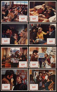 2g413 GETTING STRAIGHT 8 LCs '70 Candice Bergen & Elliott Gould lay it on the line!