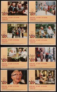 2g430 GOING IN STYLE 8 LCs '79 wacky George Burns, Art Carney & Lee Strasberg!