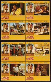 2g445 GREAT OUTDOORS 8 LCs '88 Dan Aykroyd & John Candy roughing it!