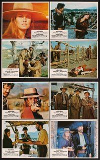 2g462 HANNIE CAULDER 8 LCs '72 sexiest cowgirl Raquel Welch, Jack Elam, Robert Culp, Ernest Borgnine