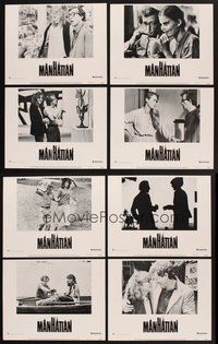 2g613 MANHATTAN 8 LCs '79 classic Woody Allen & Diane Keaton, Mariel Hemingway!