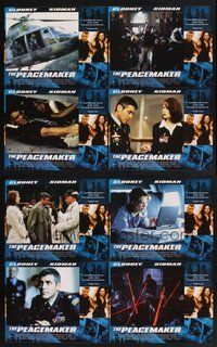 2g702 PEACEMAKER 8 LCs '97 great image of George Clooney & sexy Nicole Kidman!